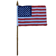 美国国旗手摇旗